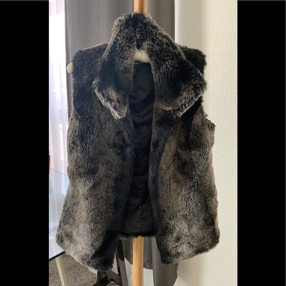 Faux Chinchilla Vest